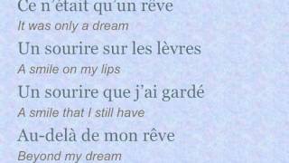 Céline Dion - &quot;Ce n&#39;était qu&#39;un rêve&quot; (ENGLISH TRANSLATION)