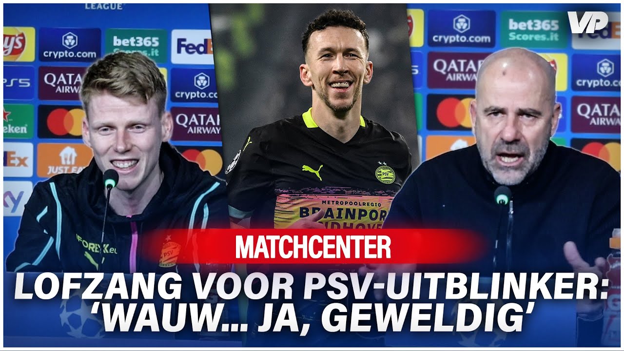 Thumbnail for article: Bosz en Schouten vol lof bij PSV: 'Wauw... Ja, geweldig'