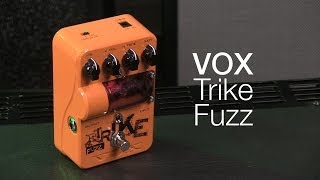 Video thumbnail for Vox Tone Garage Trike Fuzz by Guitar Player Magazine