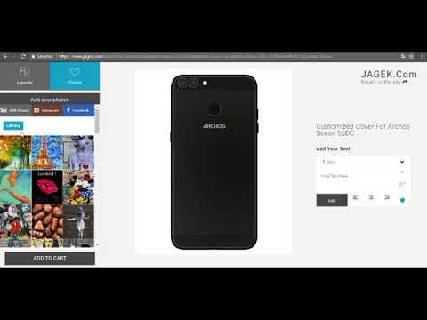 Customize Your Phone Cover Archos Sense 55DC