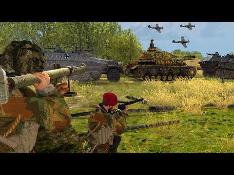 German Army Tank Ambush in Operation Market Garden! - Call to Arms: Gates of Hell Mod