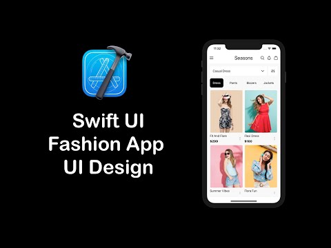 Fashion App UI Design | iOS Development | Swift UI & Xcode | OS DEV