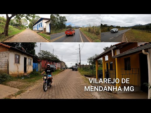 INTERIOR DE MINAS GERAIS | MENDANHA MG, PASSEIO PELO VILAREJO DE MENDANHA MG , SOBRE DUAS RODAS