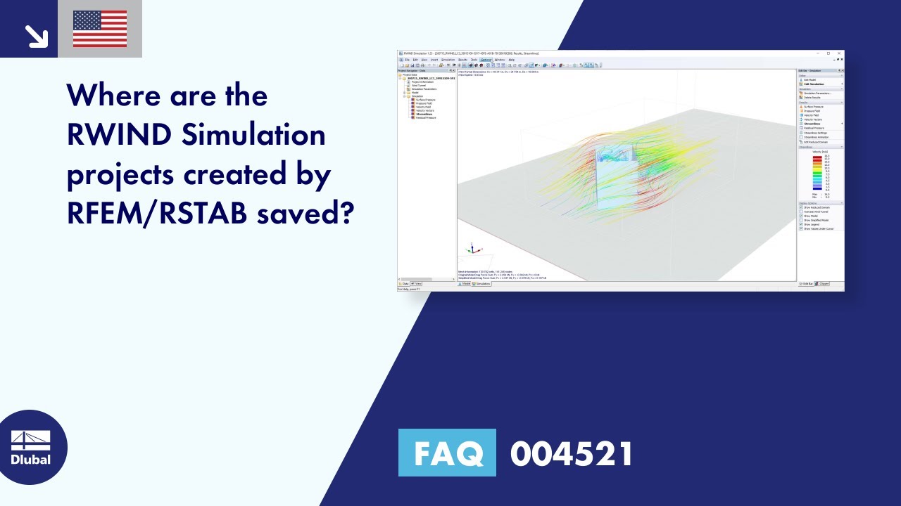 [EN] FAQ 004521 | Where are the RWIND Simulation projects created by RFEM/RSTAB saved?
