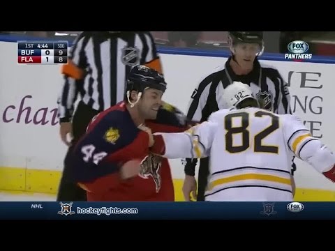 Marcus Foligno vs Erik Gudbranson Dec 6, 2014