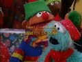 Sesame Street Elmo Saves Christmas Credits Barney Waiting For Santa