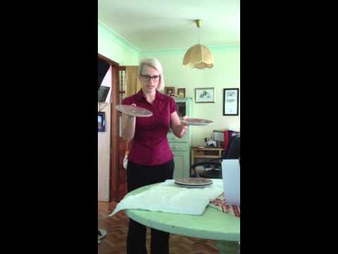 How to carry plates training video