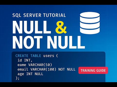 Sql Null Vs Not Null Explained Find Missing Data Fast