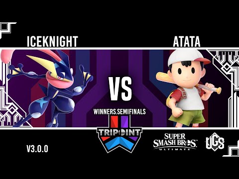 Tripoint Smash 220 - Winners Semifinals - IceKnight(Greninja) Vs. ATATA(Ness)