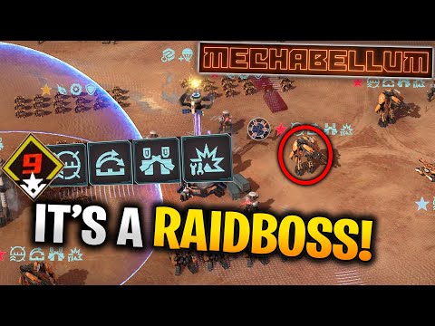 190M RANGE Assault Marksman 1 SHOTTING Melting Points! - Mechabellum Gameplay Review