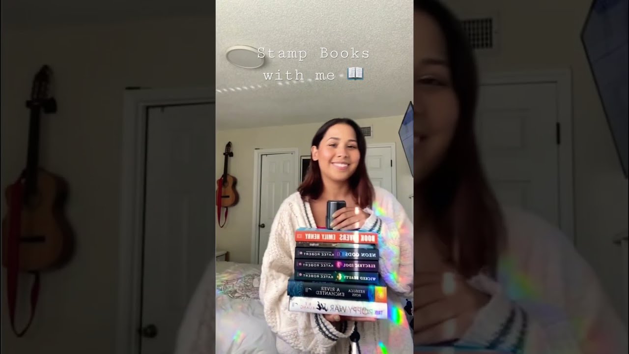 Stamp books with me 📖 A gift book lovers will adore 📚