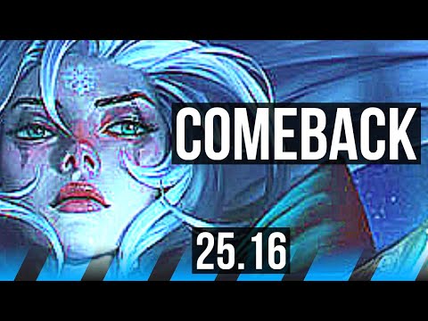 DIANA vs SYLAS (MID) | Comeback, 55k DMG, 18/3/13, 6 solo kills, Legendary | KR Diamond | 25.16