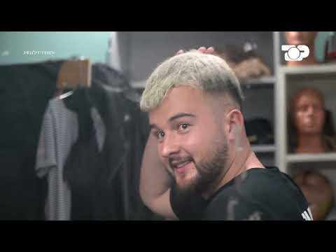 Djemtë e Për’puthen futen në dhomën e parukeve të PORTOKALLI - Për’puthen prapaskena