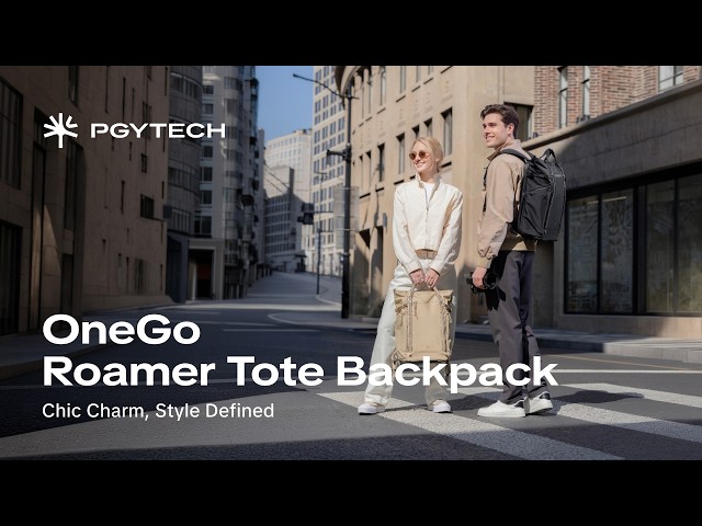 Vidéo PGYTECH ONEGO ROAMER TOTE 18L VERT