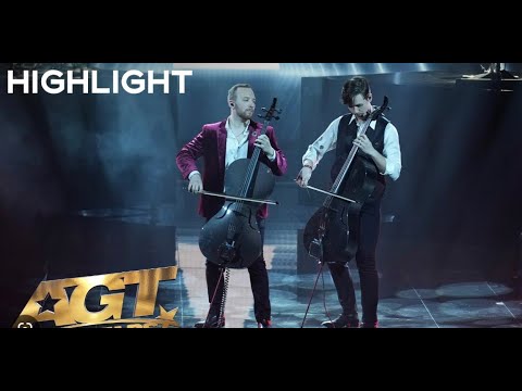 America's got talent all stars | Emil & Dariel Perform "Take On Me" | Cellos Never ROCKED So Hard!