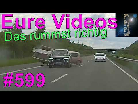 Eure Videos #599 - Dashcam - Teures Überholen - Scooter im Dunkeln - Autoballett