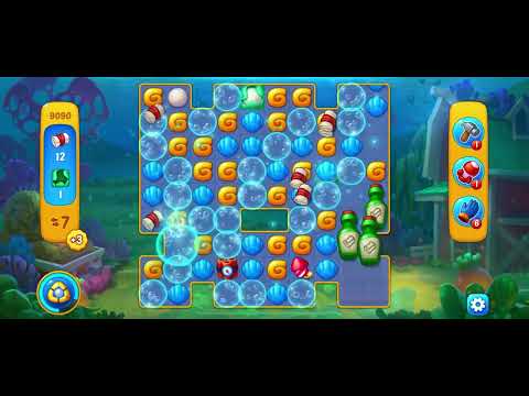 Level 9090 🔥🧨💥💣  Fishdom💣 Как пройти уровень?