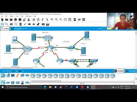 CCNA 4 - 8.3.1.2 Packet Tracer - CCNA Skills Integration Challenge Instructions - By VeryTutos