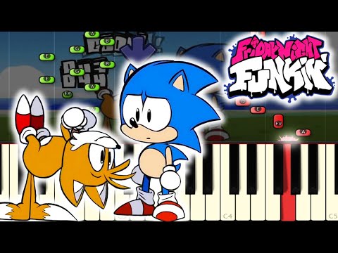 Spinning My Tails - Friday Night Funkin' Ordinary Sonic vs Tails Spinning