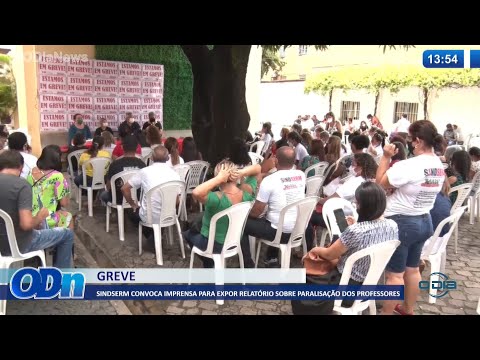 SINDSERM convoca imprensa para expor relatório sobre paralisação dos professores 01 04 2022