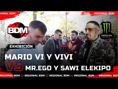 MARIO VI & VIVI VS MR. EGO & ELEKIPO I Exhibición BDM Cartagena I Urban Roosters