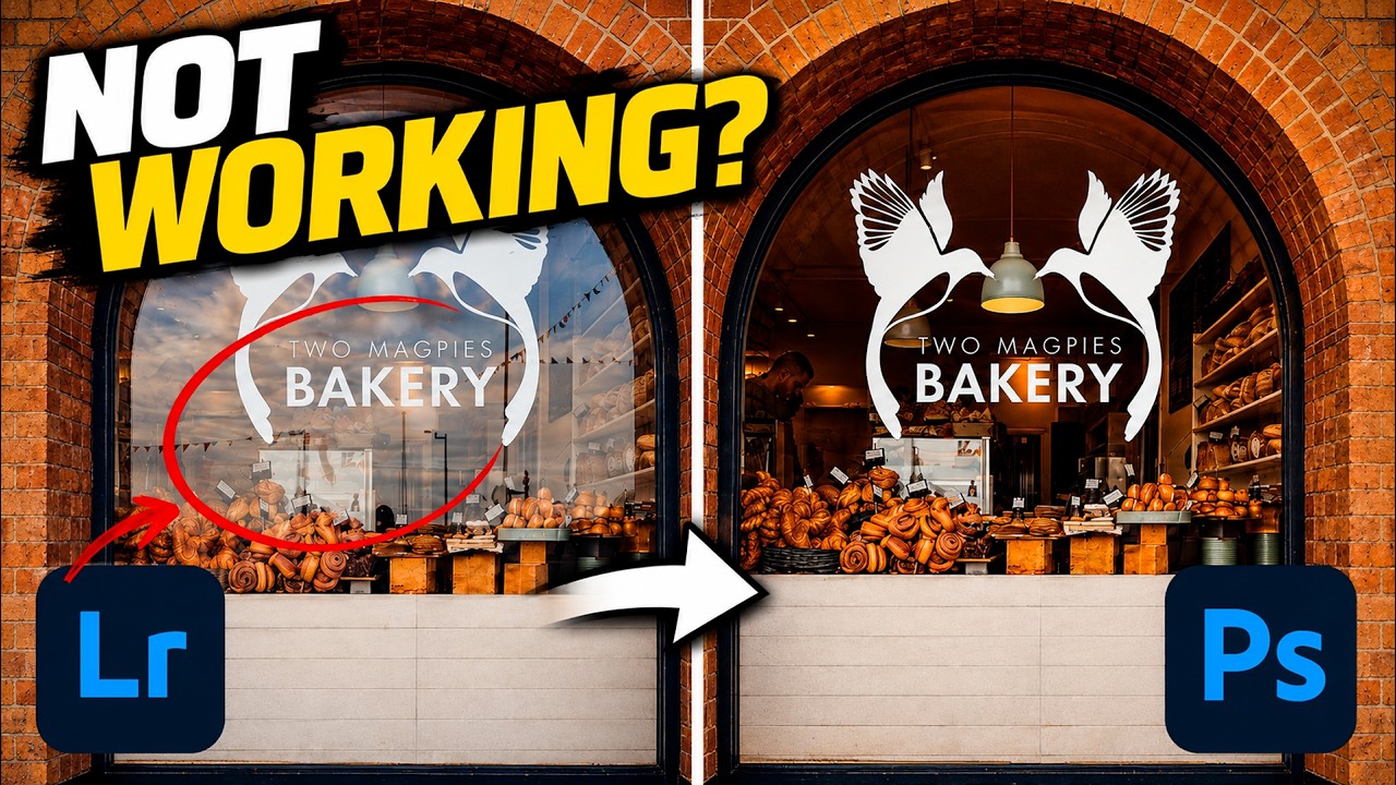 Reflection Removal NOT WORKING in Lightroom? Try this
