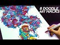 HOW TO DOODLE LIKE A PRO in 100 Seconds