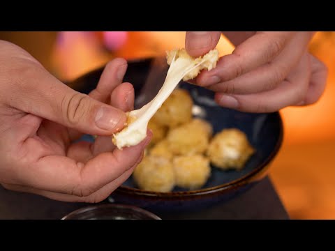 Crispy Mozzarella Balls my NEW Favorite Snack