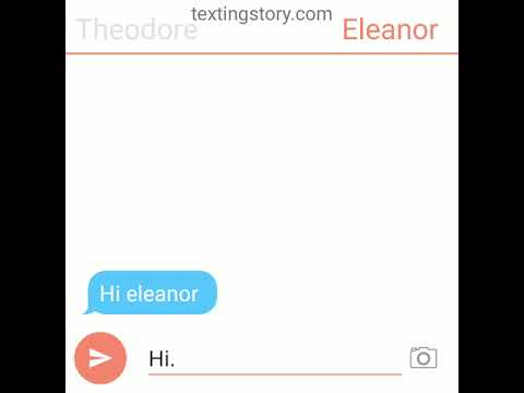 Theodore and Eleanor in love.