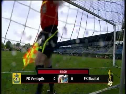 FK "Ventspils" - FC "Siauliai" 2 : 0