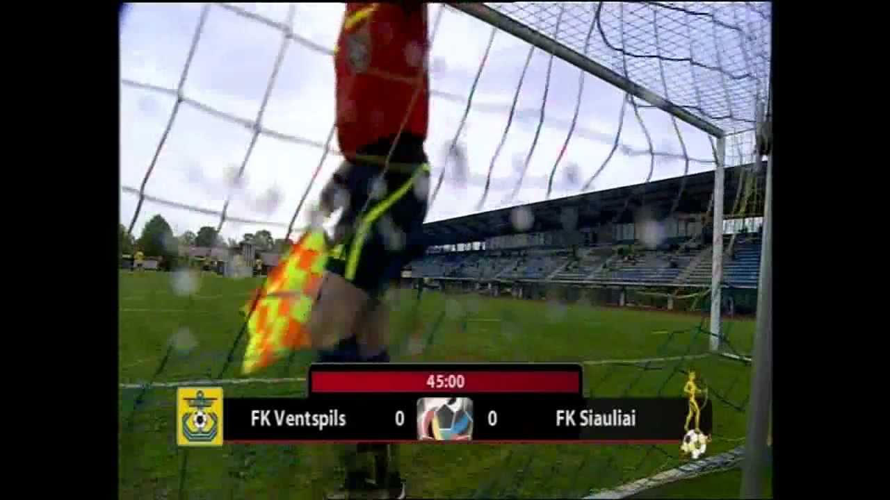 FK "Ventspils" - FC "Siauliai" 2 : 0