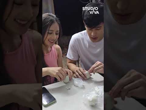 HyGab eating Balut vlog Sem Break Studio Viva