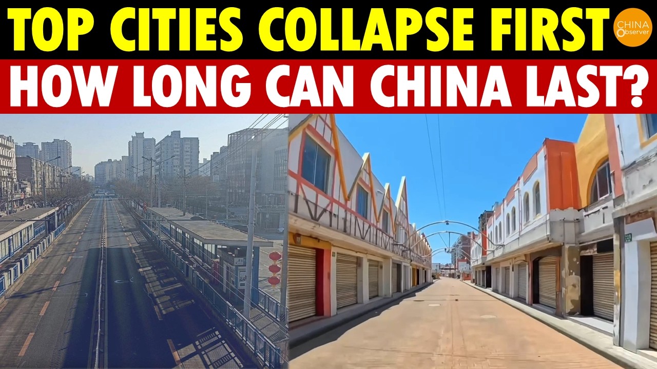 Top Cities Beijing, Shanghai, Guangzhou, Shenzhen Collapse First! How Much Longer Can China Last?