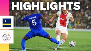 Ihattaren ? & Danish Dynamite ?? | Highlights Team Curaçao - Ajax | Friendly