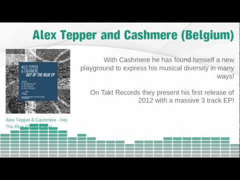 Alex Tepper & Cashmere (Belgium) - Out Of The Blue EP - Takt Records 029