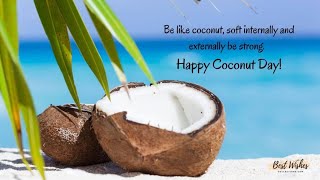 World Coconut Day Whatspp Status 2021 || 2nd September Coconut Day #Coconutday #statusmashup #shorts