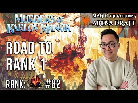 I Opened Only Broken Boros Rares | Mythic 82 | Road To Rank 1 | Murders At Karlov Manor Draft | MTGA