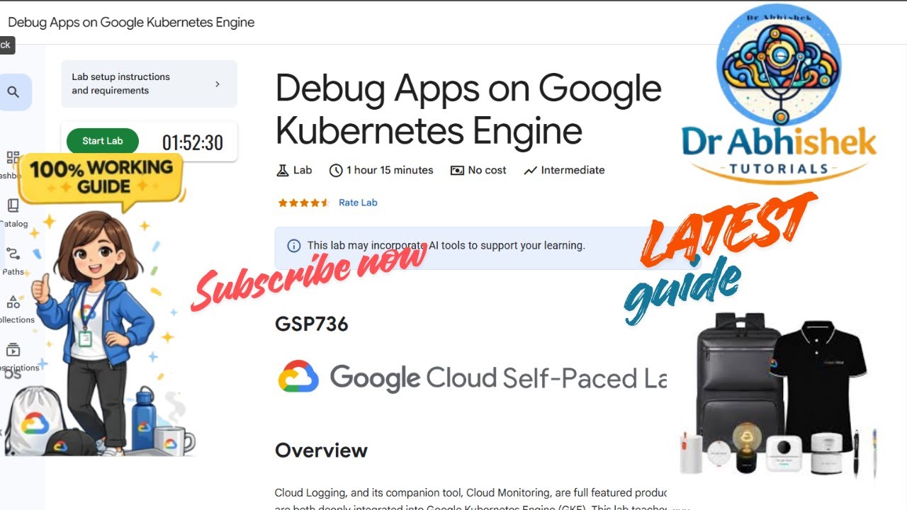 Debug Apps on Google Kubernetes Engine | JAN 2026 #GSP736 #qwiklabsarcade2026