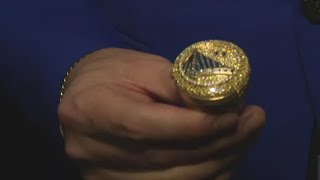 Warriors pick up their fourth ring at a dazzling season opener