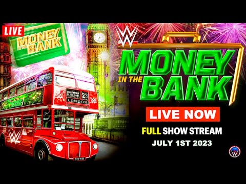 🟥 WWE Money in the Bank PPV Live Watchalong - MITB 2023 Full Show - #WWE