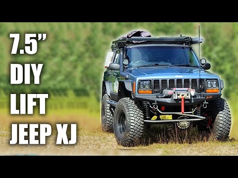 Lifting the Jeep Cherokee XJ 7.5"