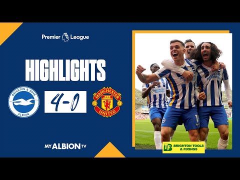 PL Highlights: Albion 4 Manchester United 0