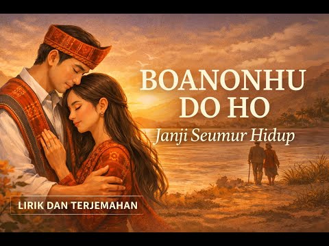 BOANONHU DO HO | Lagu Batak Tentang Janji Seumur Hidup (Lirik & Terjemahan)