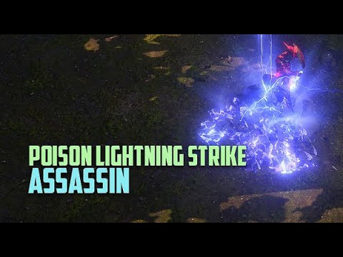POE 3.17 POISON LIGHTNING STRIKE ASSASSIN vs BOSSES