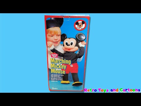 Mickey Mouse Marching Mickey Mouse Romper Room Hasbro Commercial Retro Toys and Cartoons