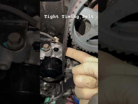 When You Know The Timing Belt Needs Replaced #tensioner