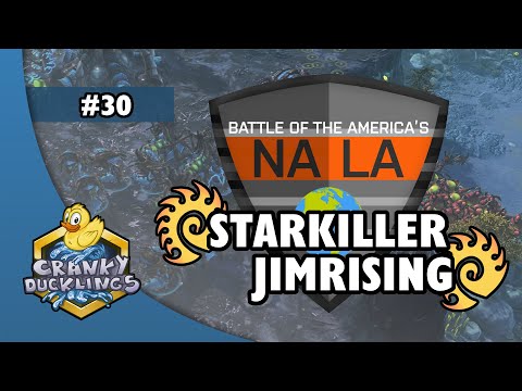 starkiller vs JimRising - ZvZ | Battle of the Americas #30 | Weekly NA-LatAm StarCraft 2 Tournament