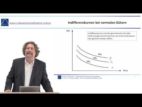 Volkswirtschaftslehre.online: Die Indifferenzkurve