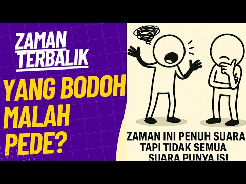 Kenapa yang Bodoh Lebih Percaya Diri Tampil daripada yang Pandai?
