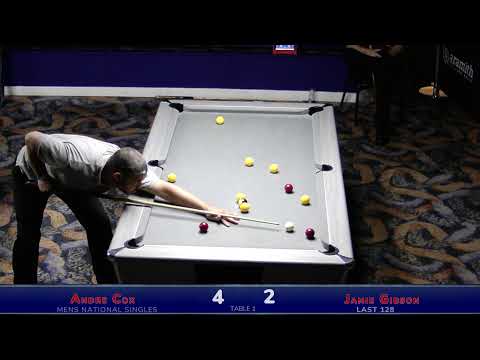 2024 Men's National Singles - Last 128-  Andre Cox v Jamie Gibson
